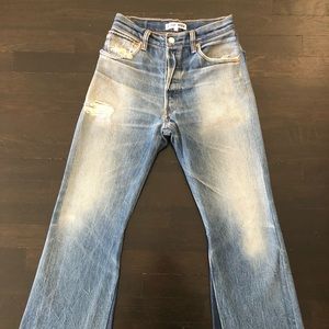 RE/DONE Levi Jeans, size 25, inseam 27